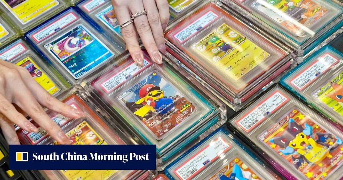 Editorial image from South China Morning Post's Pokémon card coverage